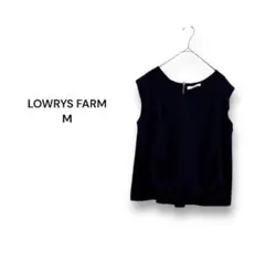 【M】ローリーズファーム LOWRYS FARM ブラウス ノースリーブ