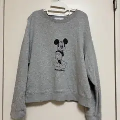 値下げAZUL BY MOUSSYミッキープリント スウェットMサイズ　美品
