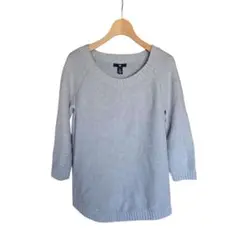 Gap グレー 五分袖ニット Sサイズ
