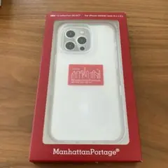 未使用マンハッタンポーテージ　iPhoneケース　クリア　iPhone14pro