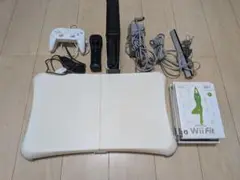 ”動作確認済み" Wii本体とWii Fitセット