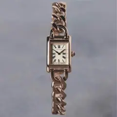 UNITED ARROWS スクエア メタル チェーン 腕時計
