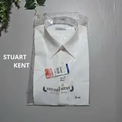 未使用【STUART KENT】 半袖ドレスシャツ　 37サイズ