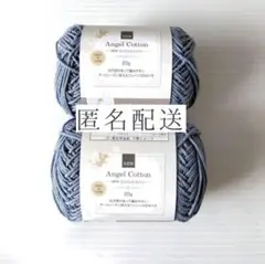 【匿名配送】2玉セット NEWエンジェルコットン 2020 　ブルーベリー