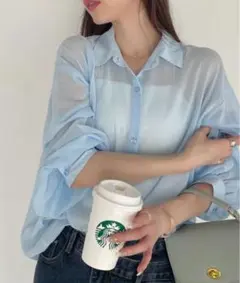 Ada. シアーシャツ