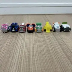 パウパトロール　ビークル　ソフビ　ガチャガチャ　8対セット