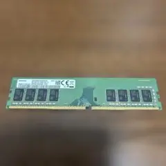 メモリ 8GB 2枚　2666MHz samsungとcrucial