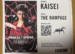 武知海青　PRIMAL SPIDER オリジナルラベル缶　ランページ
