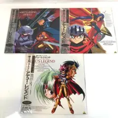 LD, アデュー・レジェンド　覇王大系リューナイト　3枚　レア商品