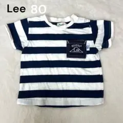 バディーリー　ストライプ　ボーダー　半袖　Tシャツ　80 こども　保育園