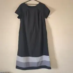 ロング　ワンピース　ブラック