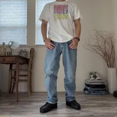 美品 古着 90’s Tシャツ リーバイス 550 W35 L30 コーデ