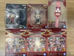 一番くじ　ディズニー ファンタジア　C賞　D賞　ミニフィギュアチャームF賞　H賞