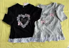 女の子　95センチ　新品未使用　長袖２枚セット