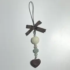 リボンチョコレートキーホルダー