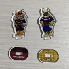 ヒロアカ オールマイト　エンデヴァー　ジロリ