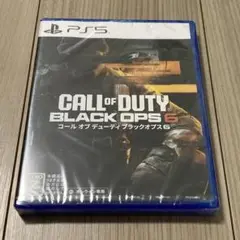 【新品未開封品】PS5 コールオブデューティ ブラックオプス 6