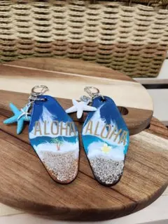 ホテルキー型キーリング ALOHAセット⭐