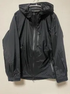 ジーコ 　NANGA ナイロンジャケット ブラック XL 美品 黒X黒、アウターXインナーダウン。NANGAと686の渋いコラボ