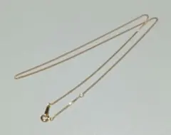 K18喜平ネックレス　2面シングル　造幣局検定印あり　約45cm　美品本物です