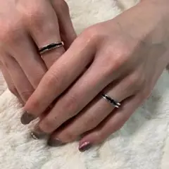 新品未使用品☆2個セット☆シルバー指輪☆☆ ペアリング
