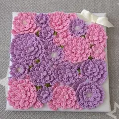 つまみ細工　プレゼント　立体アート　壁画