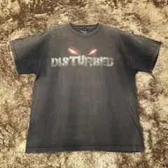 ディスターブド Disturbed バンドtシャツ ブラック 黒 00s ツアー
