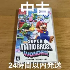 Switch スーパーマリオブラザーズワンダー　中古