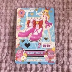 アイカツ ピンクステージシューズ 排出版 星宮いちご