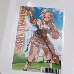 ホロライブ　不知火フレア　アニメイトフェア特典ブロマイド