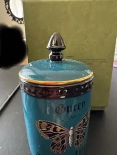 【未使用】GUCCI 花柄キャンドルホルダー 中古】 グッチ アロマ キャンドル フレグランス キャンドル