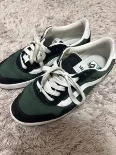 VANS ComfyCush グリーン/ブラック スニーカー