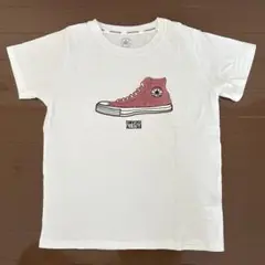 CONVERSE スニーカーイラスト Tシャツ