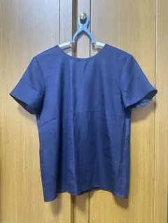 Kamakura Shirts 半袖シャツ ネイビー 38