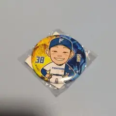 石井一成選手 キャラクター缶バッジ 38番