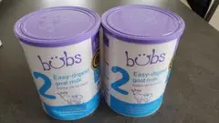 Bubs バブズ オーガニック粉ミルク グラスフェッド STEP2(2缶セット)
