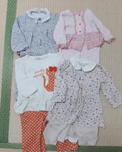 女の子 ロンパース４枚　セット