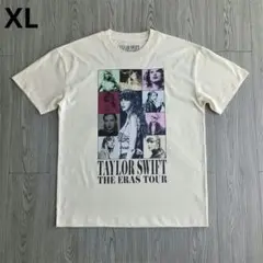 公式 テイラースウィフト The Eras Tour ベージュ　Tシャツ XL