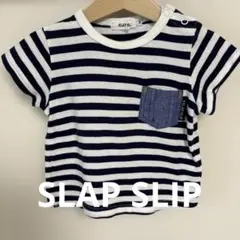 【SLAP SLIP】ボーダーTシャツ/80㎝