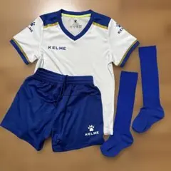 サッカーユニホーム＆靴下　KELME 130 青