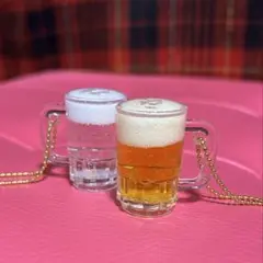 【KANPAI！シュワシュワ横丁】ビール・レモンサワー ガチャガチャ 2点セット