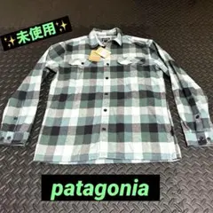 【未使用】patagoniaミッドウェイト・フィヨルド・フランネル・シャツ M
