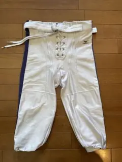 Mizuno アメリカンフットボールパンツ  M ホワイト　ミズノ　フッパン 2025年最新】MIZUNO パンツの人気アイテム - メルカリ