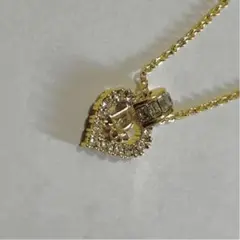 Christian Dior クリスチャンディオール ハートネックレス