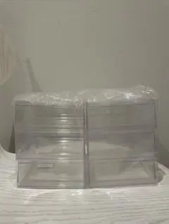 透明プラスチックケース　6個セット