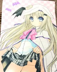 クドわふたー 能美クドリャフカ バスタオル 制服 たくし上げ 美少女 グッズ