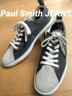 Paul Smith スエード キャンバス スニーカー 26cm ポールスミス