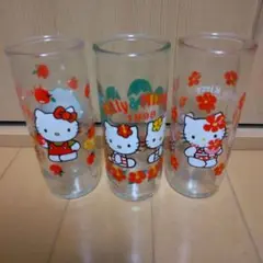 レア⭐サンリオキティちゃんグラス