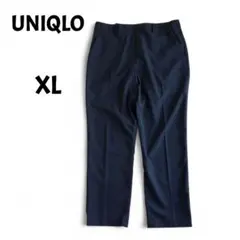 ユニクロ　UNIQLO　テーパードパンツ　XL　ブラック