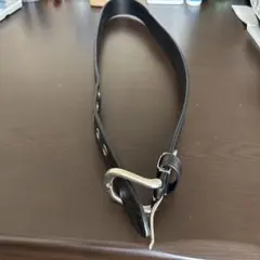 PLAYBOY ブラックレザー ベルト